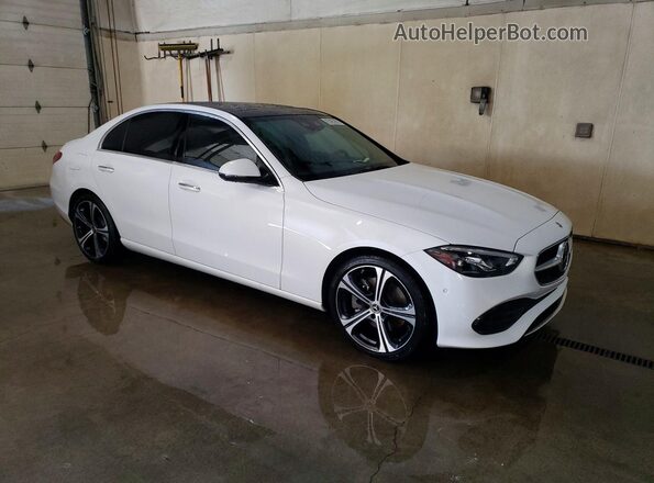 W1KAF4GB2RR217968 2024 MERCEDES-BENZ C White Przód prawy