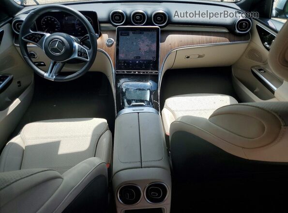 W1KAF4GB2RR227447 2024 MERCEDES-BENZ C Серебряный Вид панели приборов
