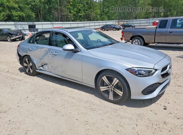 W1KAF4GB2RR227447 2024 MERCEDES-BENZ C Серебряный Передняя правая четверть