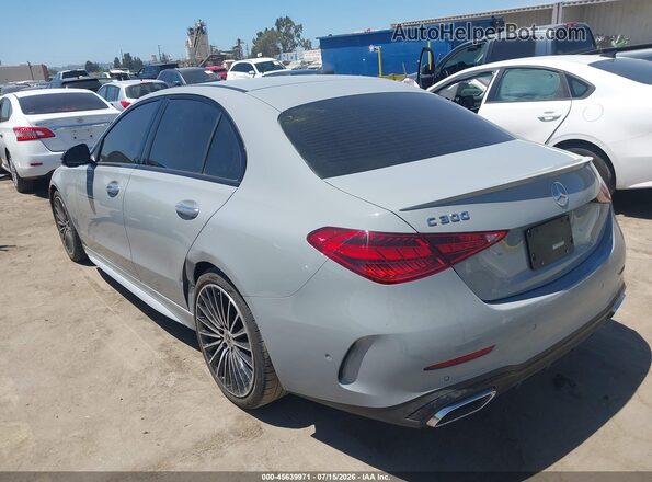 W1KAF4GB2SR267873 2025 MERCEDES-BENZ C-CLASS Серый Задняя левая четверть