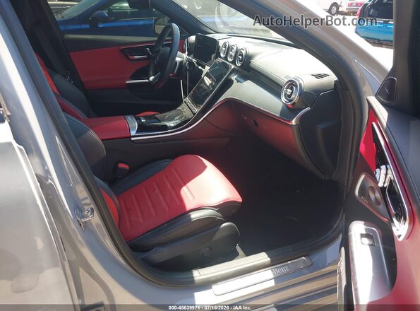 W1KAF4GB2SR267873 2025 MERCEDES-BENZ C-CLASS Серый Вид салона спереди