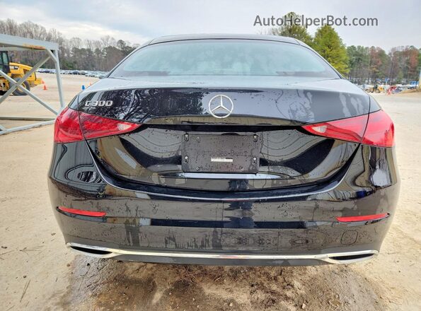 W1KAF4GB2SR279358 2025 MERCEDES-BENZ C Черный Вид сзади
