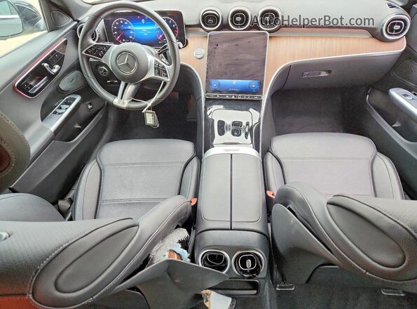 W1KAF4GB2SR279358 2025 MERCEDES-BENZ C Черный Вид панели приборов