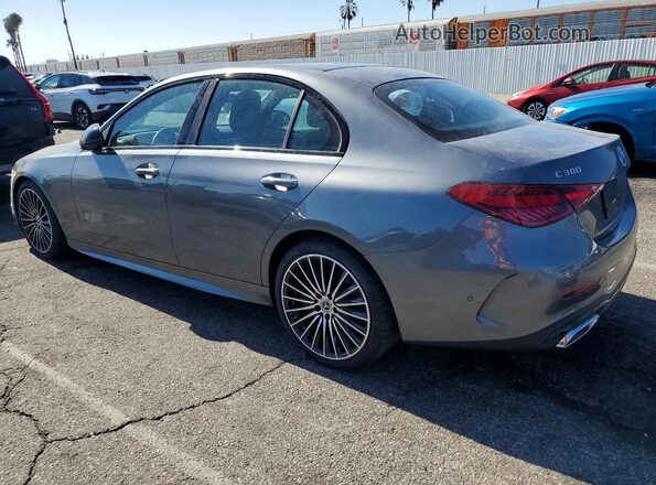 W1KAF4GB2SR280140 2025 MERCEDES-BENZ C Charcoal Հետևի ձախ