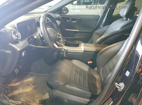 W1KAF4GB3PR103295 2023 MERCEDES-BENZ C Black Widok wnętrza z przodu