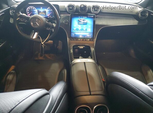 W1KAF4GB3PR103295 2023 MERCEDES-BENZ C Black Widok deski rozdzielczej