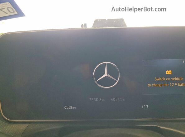 W1KAF4GB3PR103295 2023 MERCEDES-BENZ C Black Widok zestawu wskaźników