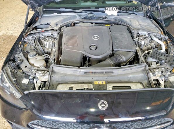 W1KAF4GB3PR103295 2023 MERCEDES-BENZ C Black Widok wnętrza z tyłu