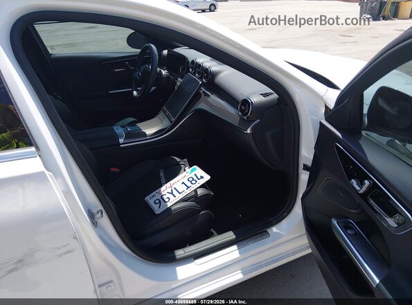 W1KAF4GB3PR129864 2023 MERCEDES-BENZ C-CLASS Белый Вид салона спереди