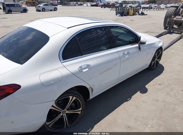 W1KAF4GB3PR129864 2023 MERCEDES-BENZ C-CLASS Белый Вид спереди