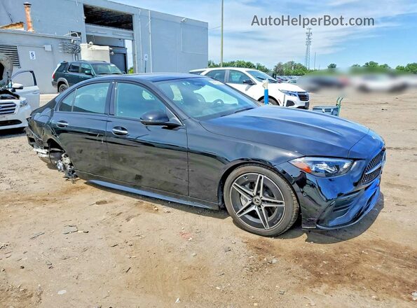 W1KAF4GB4PR108599 2023 MERCEDES-BENZ C Black წინა მარჯვენა