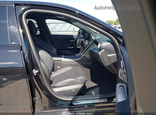 W1KAF4GB4RR201688 2024 MERCEDES-BENZ C-CLASS Black Widok wnętrza z przodu
