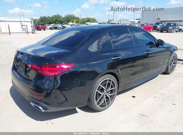 W1KAF4GB4RR201688 2024 MERCEDES-BENZ C-CLASS Black Tył prawy