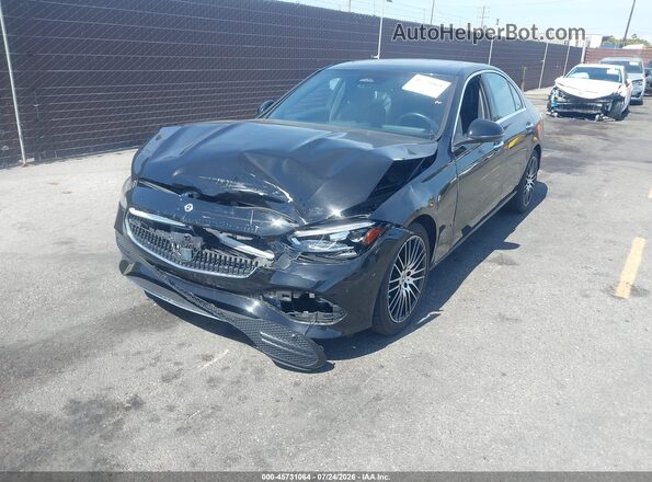 W1KAF4GB4RR225778 2024 MERCEDES-BENZ C-CLASS Черный Передняя левая четверть