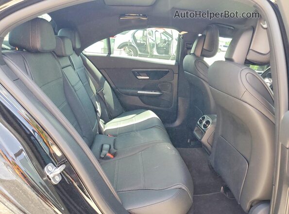 W1KAF4GB5SR293755 2025 MERCEDES-BENZ C Black უკანა სავარძლების ხედი