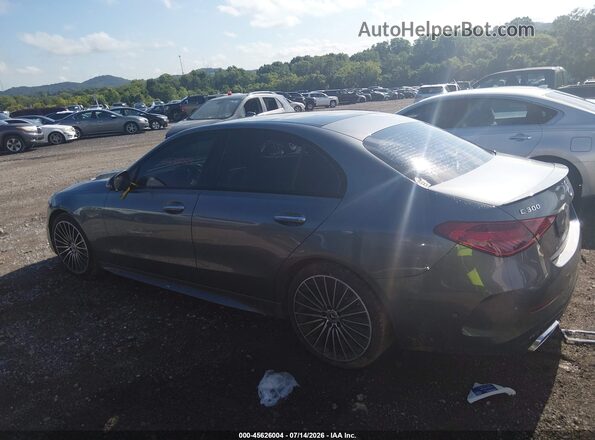 W1KAF4GB6PR070454 2023 MERCEDES-BENZ C Gray Widok wnętrza z tyłu