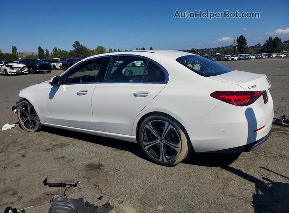 W1KAF4GB6RR170976 2024 MERCEDES-BENZ C Белый Задняя левая четверть