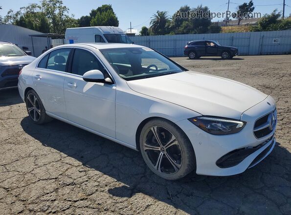 W1KAF4GB6RR170976 2024 MERCEDES-BENZ C Белый Передняя правая четверть