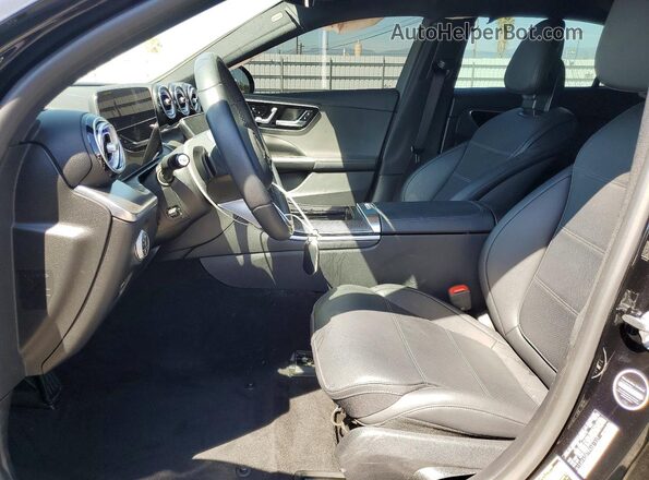 W1KAF4GB7PR081527 2023 MERCEDES-BENZ C Black Front interior view