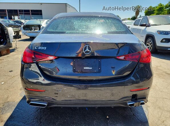 W1KAF4GB7PR093256 2023 MERCEDES-BENZ C Black Rear view