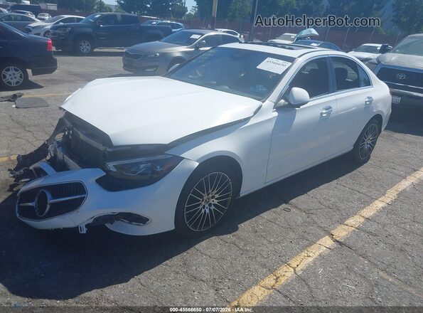 W1KAF4GB7PR094083 2023 MERCEDES-BENZ C-CLASS White Przód lewy