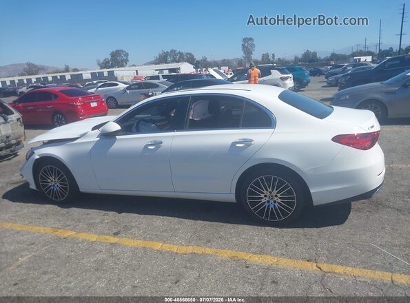 W1KAF4GB7PR094083 2023 MERCEDES-BENZ C-CLASS White Widok wnętrza 360 stopni