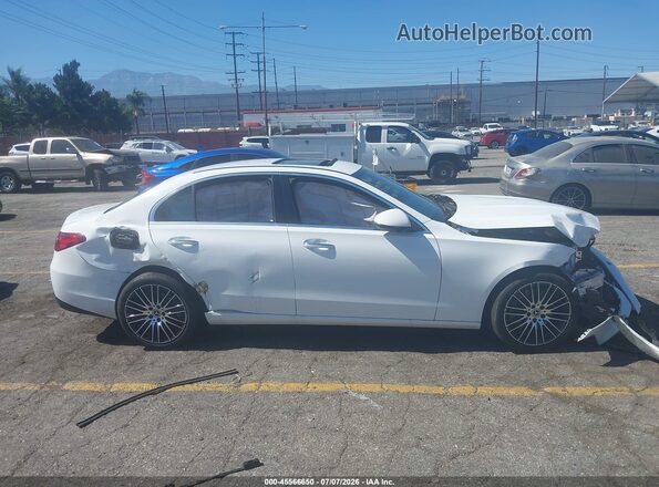 W1KAF4GB7PR094083 2023 MERCEDES-BENZ C-CLASS White Widok wnętrza z tyłu