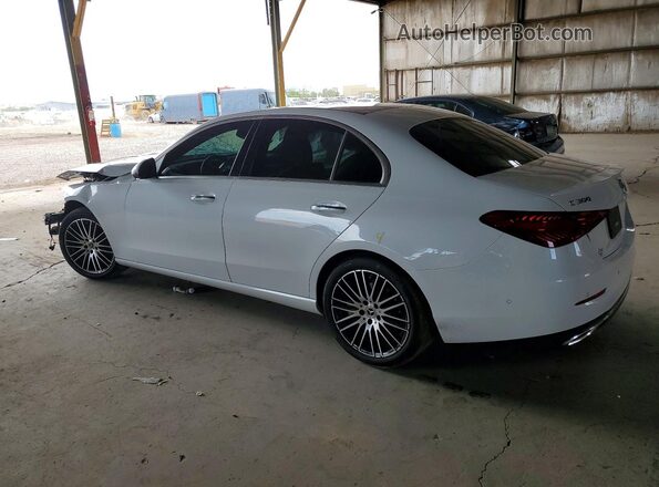 W1KAF4GB7PR096965 2023 MERCEDES-BENZ C White Trasero izquierdo