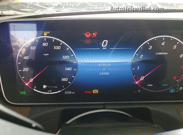 W1KAF4GB7PR096965 2023 MERCEDES-BENZ C White Vista del cuadro de instrumentos