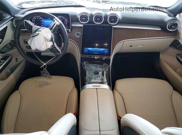 W1KAF4GB7PR096965 2023 MERCEDES-BENZ C White Vista del salpicadero