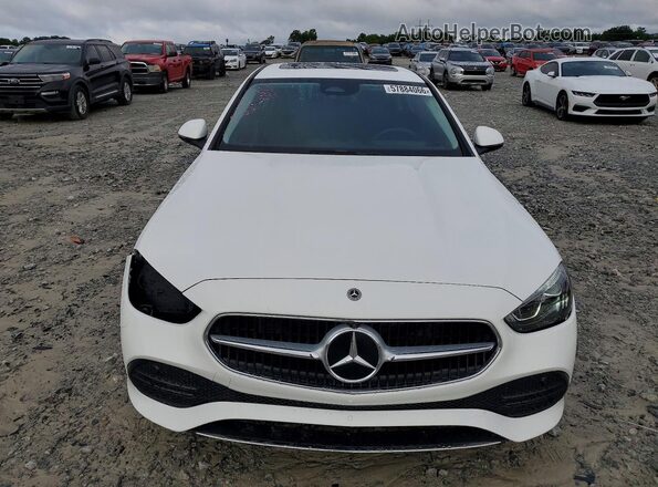 W1KAF4GB7PR135294 2023 MERCEDES-BENZ C White Front view