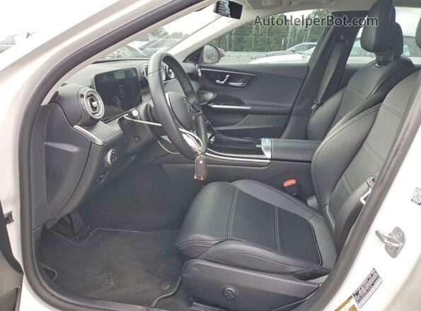 W1KAF4GB7PR135294 2023 MERCEDES-BENZ C White Front interior view