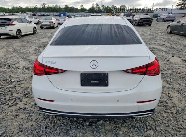 W1KAF4GB7PR135294 2023 MERCEDES-BENZ C White Rear view