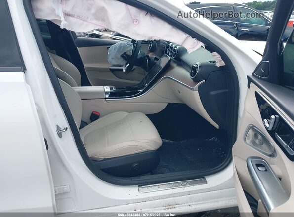 W1KAF4GB7PR153519 2023 MERCEDES-BENZ C-CLASS White Вид салону спереду