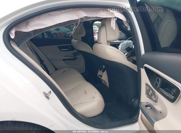 W1KAF4GB7PR153519 2023 MERCEDES-BENZ C-CLASS White Вид наклейки з VIN-кодом
