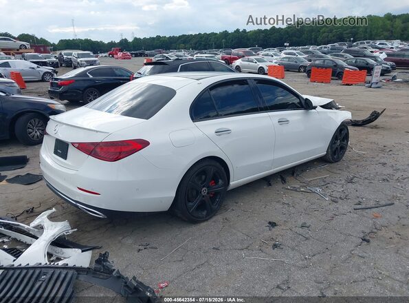 W1KAF4GB7PR153519 2023 MERCEDES-BENZ C-CLASS White Задня права чверть