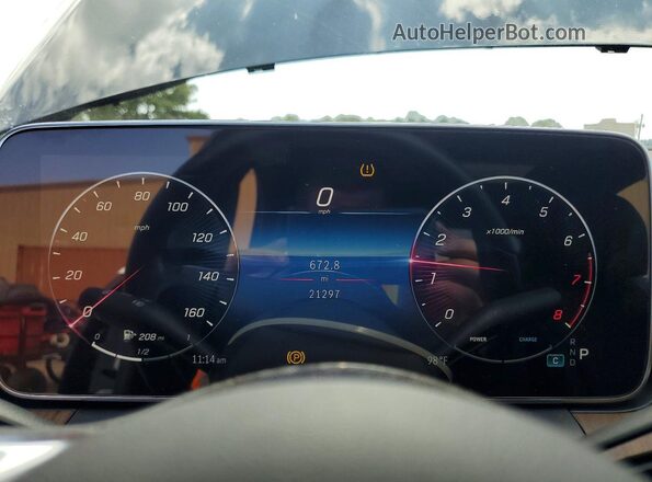 W1KAF4GB7RR207422 2024 MERCEDES-BENZ C Black Widok zestawu wskaźników