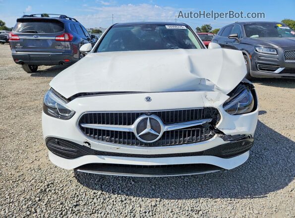W1KAF4GB8NR064586 2022 MERCEDES-BENZ C White Widok z przodu