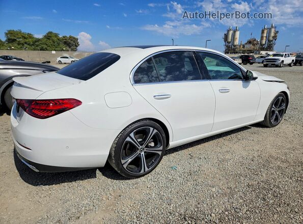W1KAF4GB8NR064586 2022 MERCEDES-BENZ C White Tył prawy