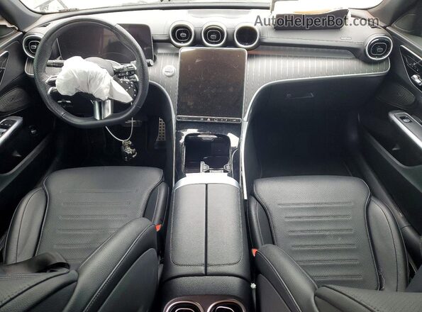 W1KAF4GB8PR081939 2023 MERCEDES-BENZ C Gray Widok deski rozdzielczej
