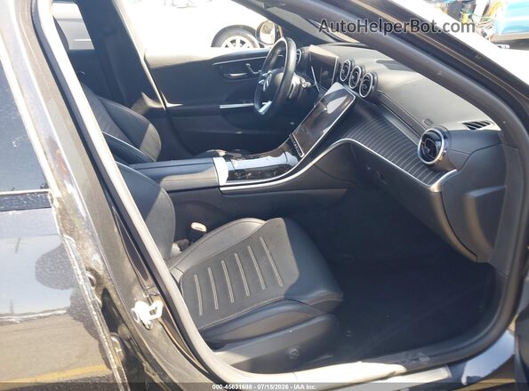 W1KAF4GB8PR110016 2023 MERCEDES-BENZ C-CLASS Black Սալոնի դիմացի տեսք