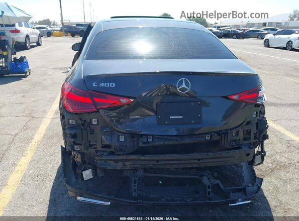 W1KAF4GB8PR110016 2023 MERCEDES-BENZ C-CLASS Black Դիմացի տեսք