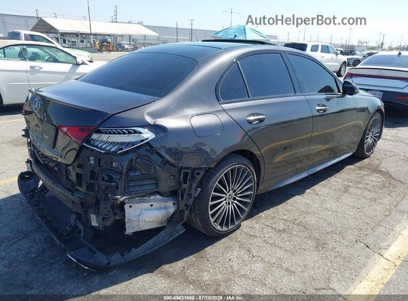W1KAF4GB8PR110016 2023 MERCEDES-BENZ C-CLASS Black Հետևի աջ
