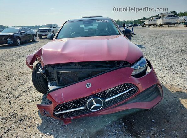 W1KAF4GB8RR187066 2024 MERCEDES-BENZ C Red Vista frontal