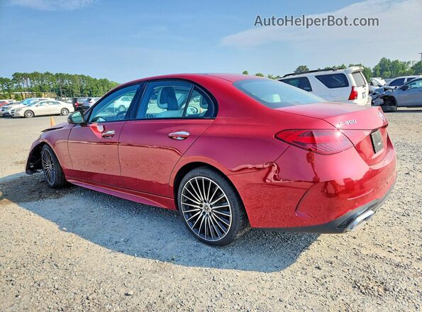 W1KAF4GB8RR187066 2024 MERCEDES-BENZ C Red Trasero izquierdo