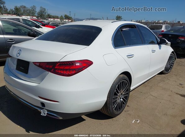 W1KAF4GB9PR091153 2023 MERCEDES-BENZ C-CLASS White უკანა მარჯვენა
