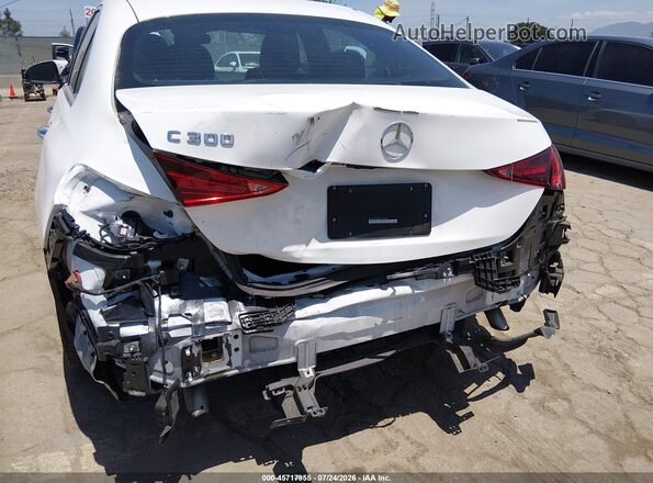 W1KAF4GB9PR129447 2023 MERCEDES-BENZ C-CLASS White Widok z przodu