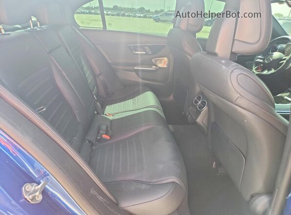 W1KAF4GB9PR149410 2023 MERCEDES-BENZ C Синий Вид задних сидений