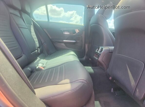 W1KAF4GBXNR045909 2022 MERCEDES-BENZ C Gray Rear seats view