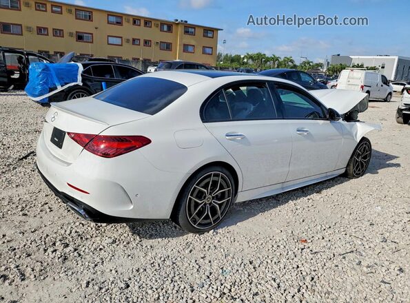 W1KAF4GBXPR085670 2023 MERCEDES-BENZ C White Trasero derecho